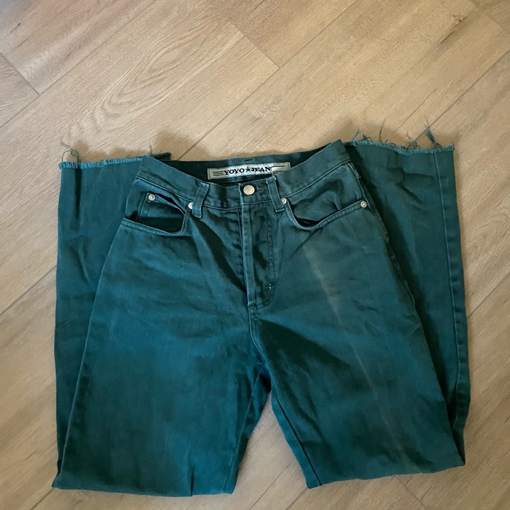vintage green pants